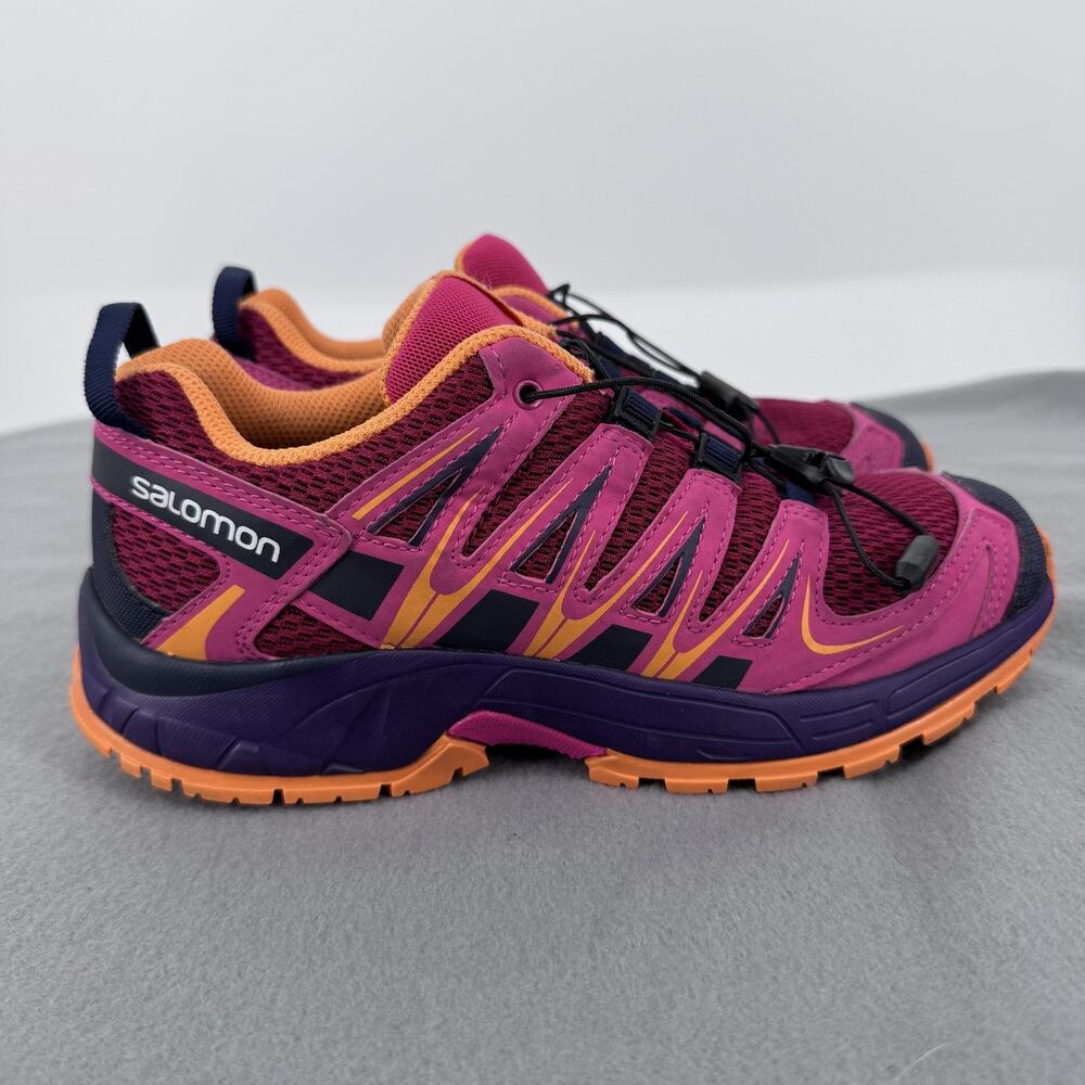 Salomon Kids Sneakers in Magenta, Purple & Orange